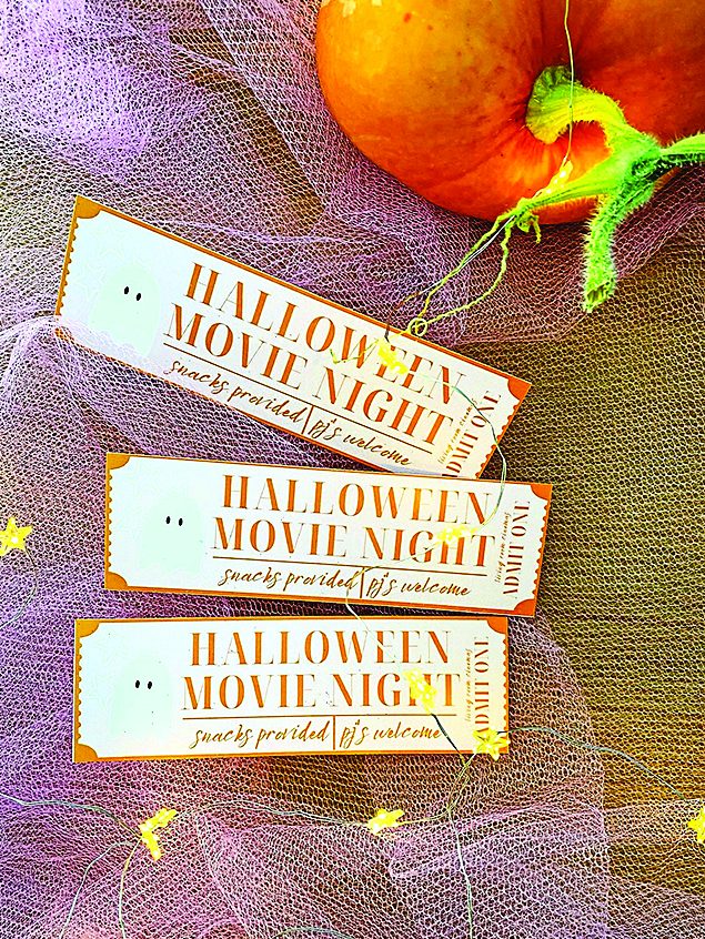 Halloween Movie Night: Festive Movie Night Tickets for Guests