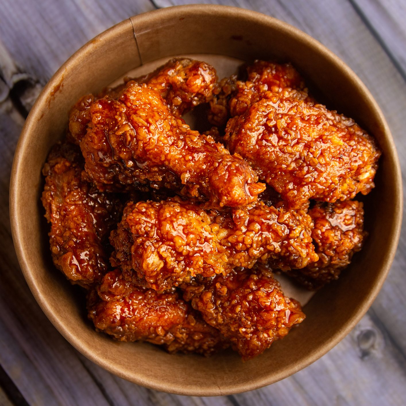 Air fryer hot honey chicken