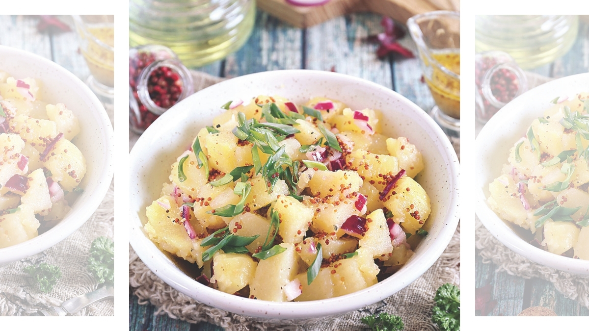 Pink Potato Salad reipe