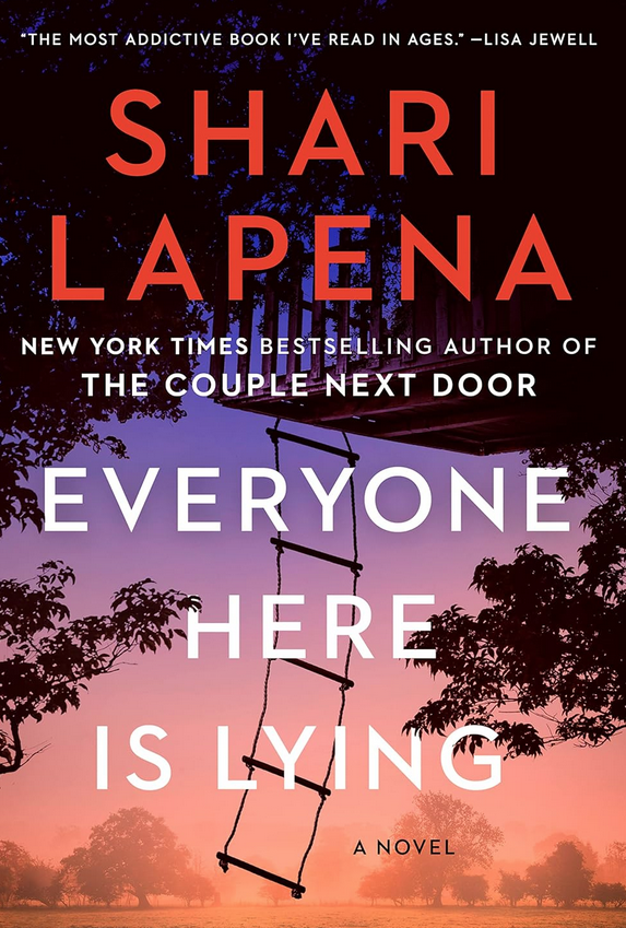 Best Halloween Books: Everyone Here is Lying by Shari Lapena