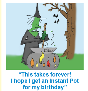 Halloween jokes: A witch hates cooking
