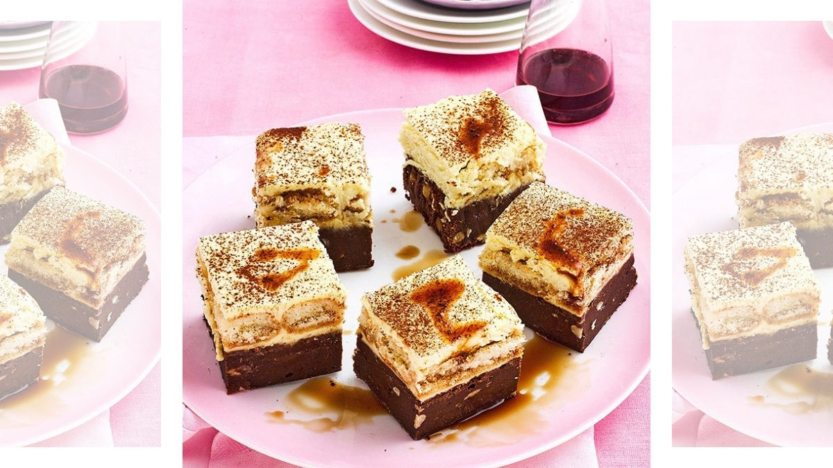 Tiramisu Brownies recipe