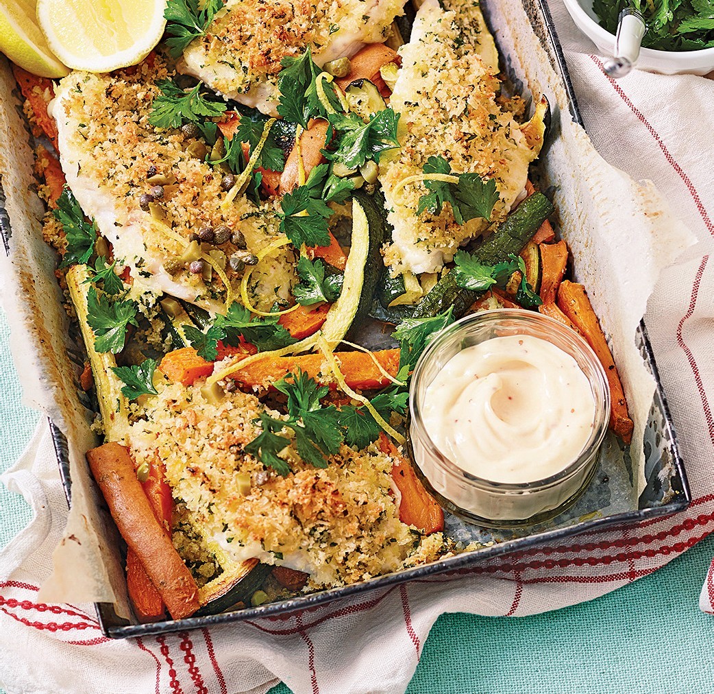 Crusted Tilapia Fillets recipe