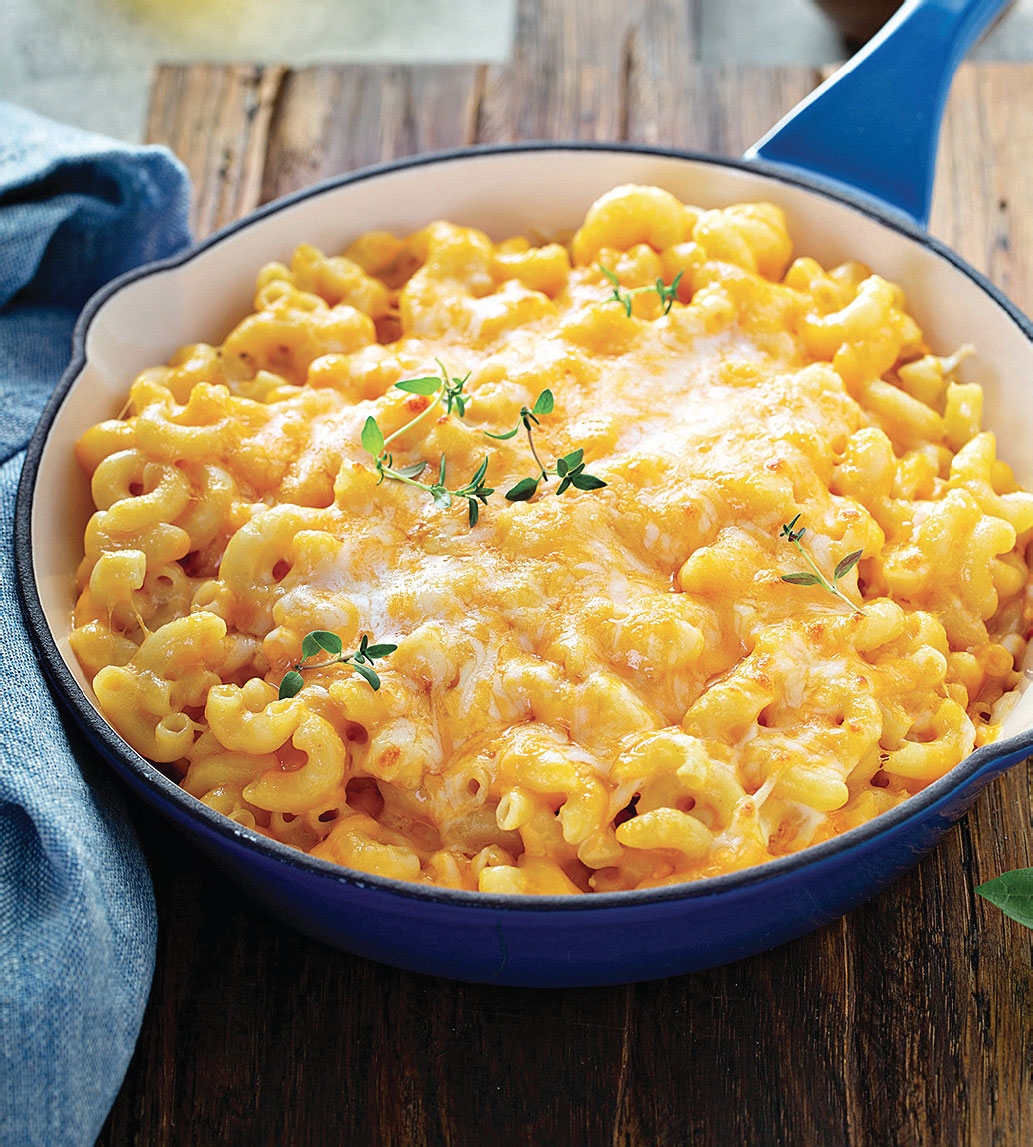 one-pot dinner recipe for skillet mac 'n' cheese