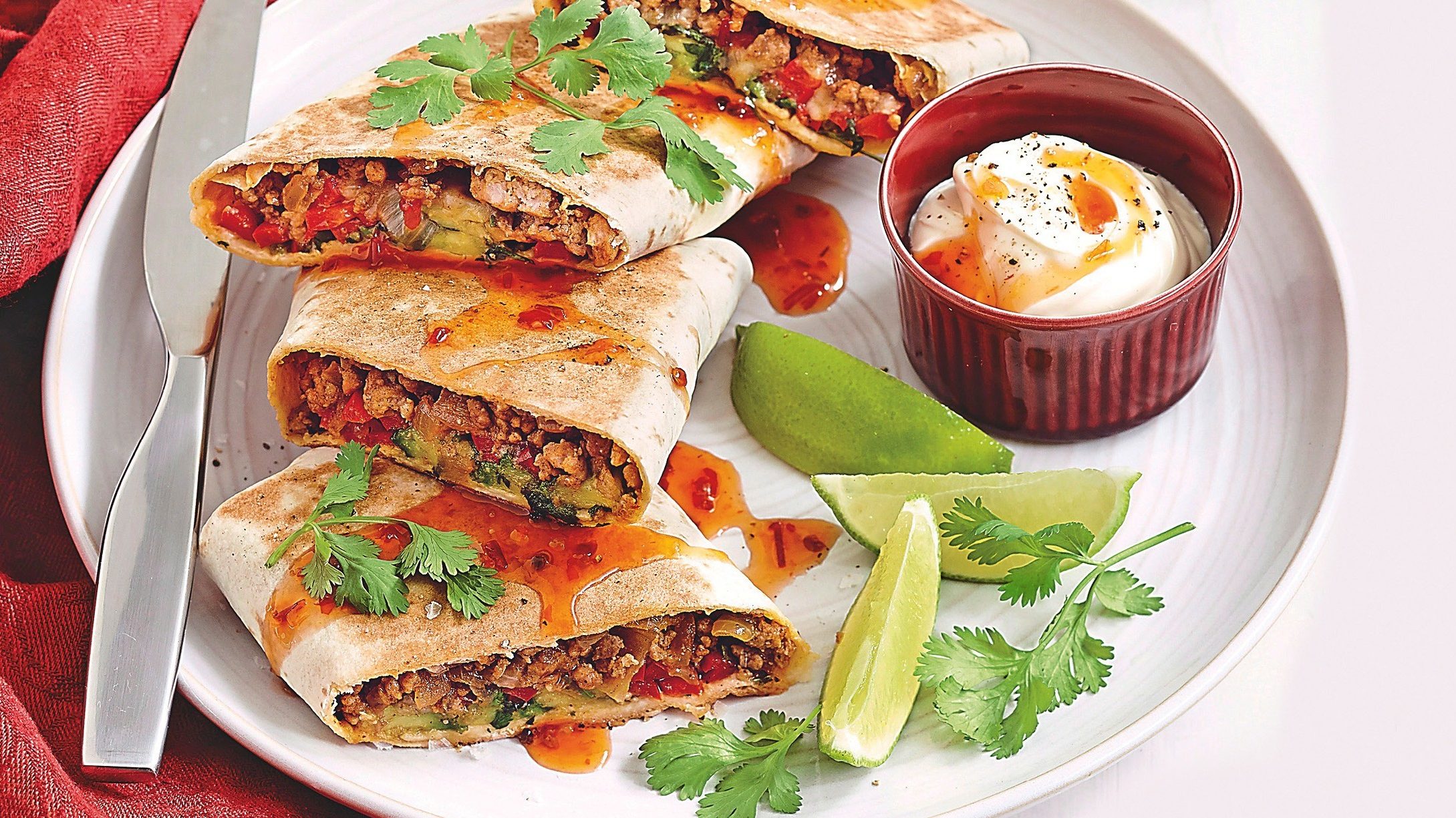 Turkey and Veggie Wraps