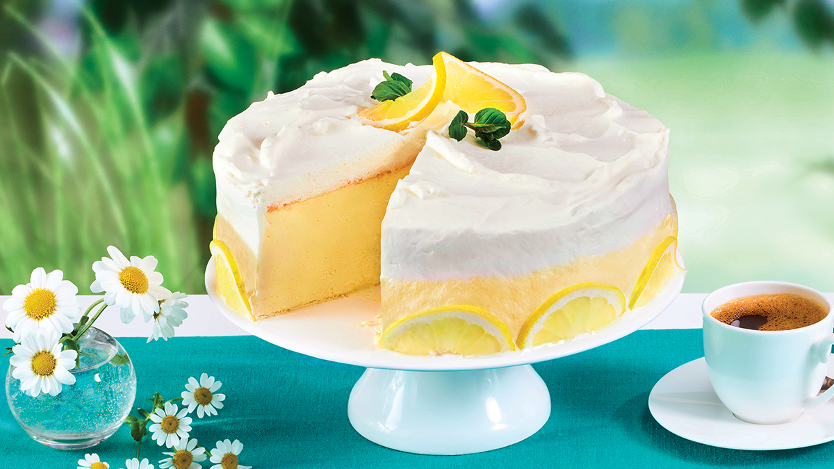lemon chiffon cake