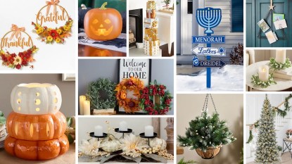 Holiday decorations from QVC that will complete your home this fall and winter!