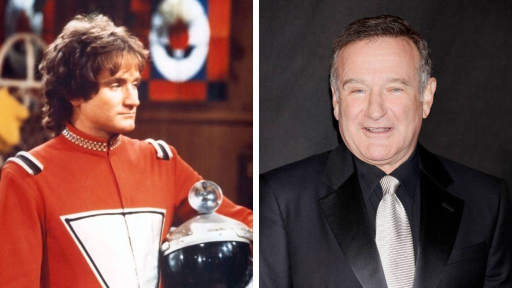 Robin Williams as Mork (Mork and Mindy cast)