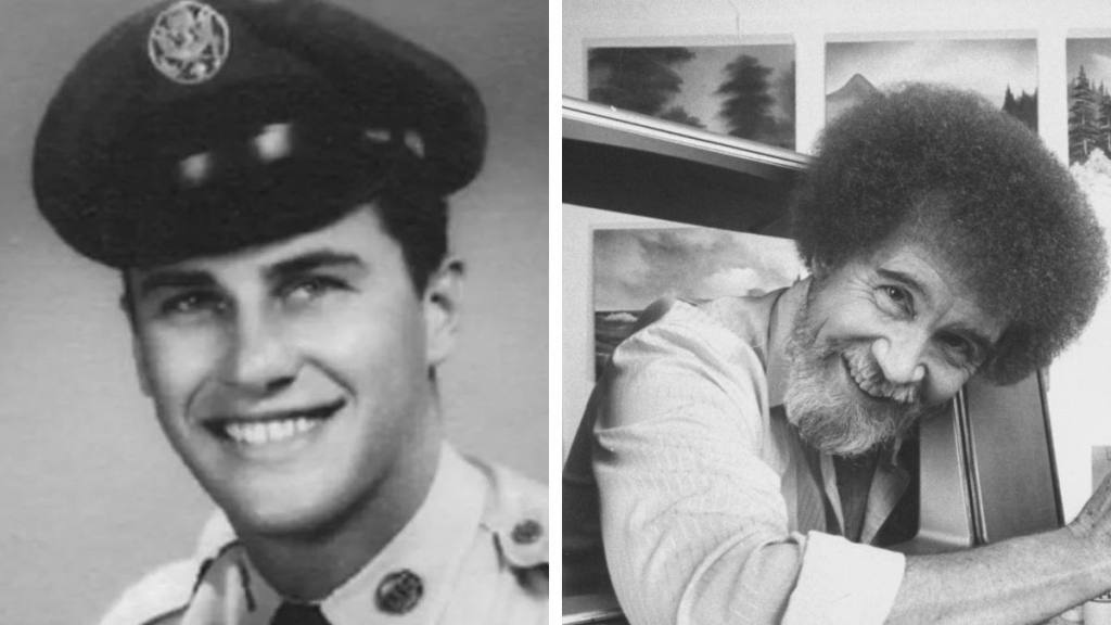Bob Ross (celebrities in the military)