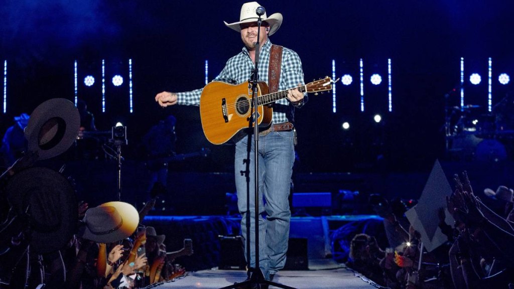 Cody Johnson album photo Cody Johnson performs onstage during Country Thunder - Day 1 on July 20, 2023