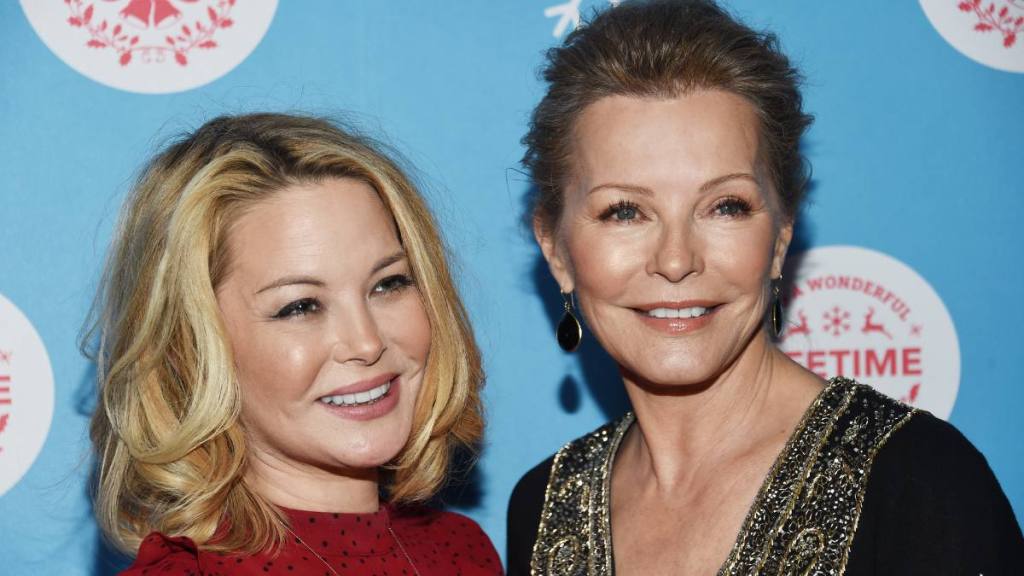 Cheryl Ladd is very close with her daughter Jordan (pictured here at a Lifetime event). The mother-daughter-duo could be sisters, they both have fantastic skin (and genetics).