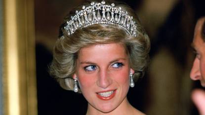 Princess Diana Facts, Diana in a tiara