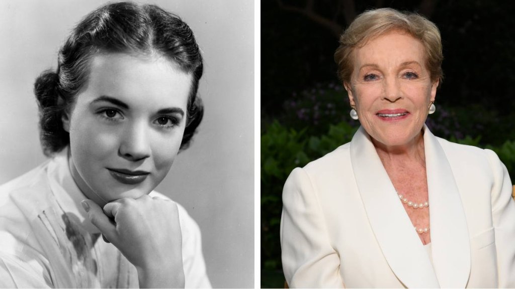 Julie Andrews(Classic Stars as Teenagers)