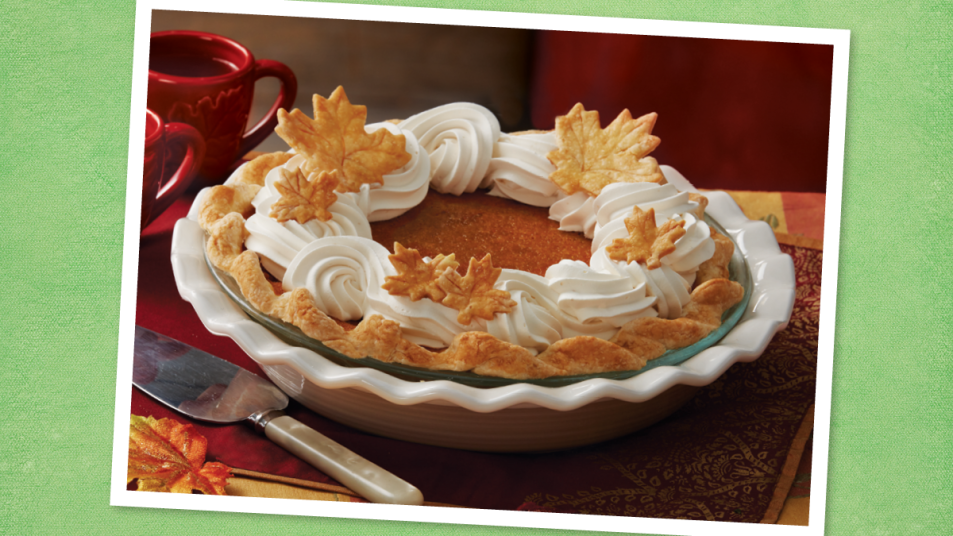 Maple Butter Pumpkin Pie for Thanksgiving