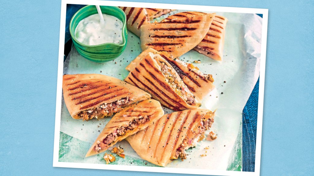 Healthy Ground Chicken Recipes: Chicken and Feta Pockets