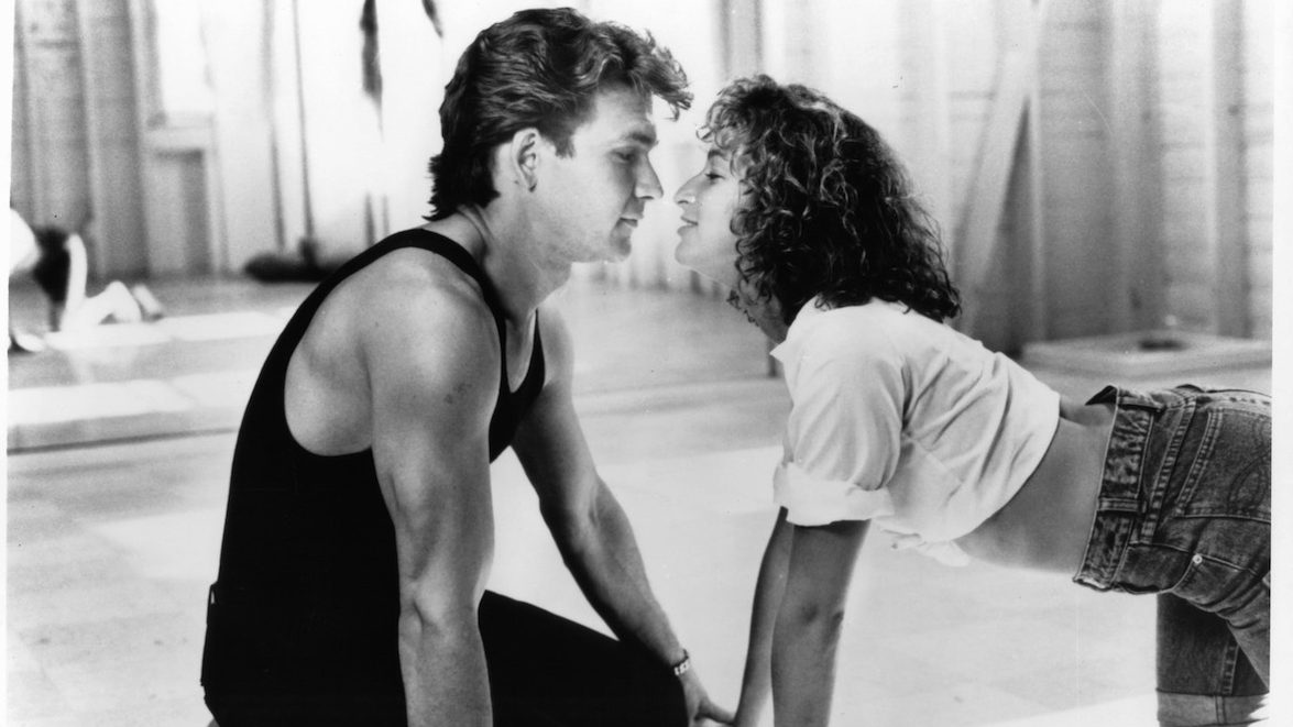Patrick Swayze and Jennifer Grey in a scene from Dirty Dancing, 1987