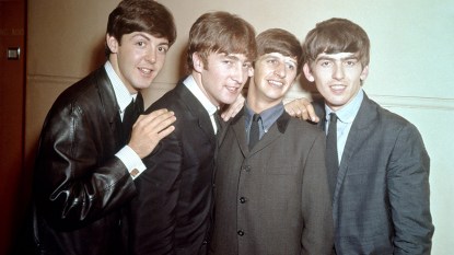 The Beatles pose for a press photo in 1964