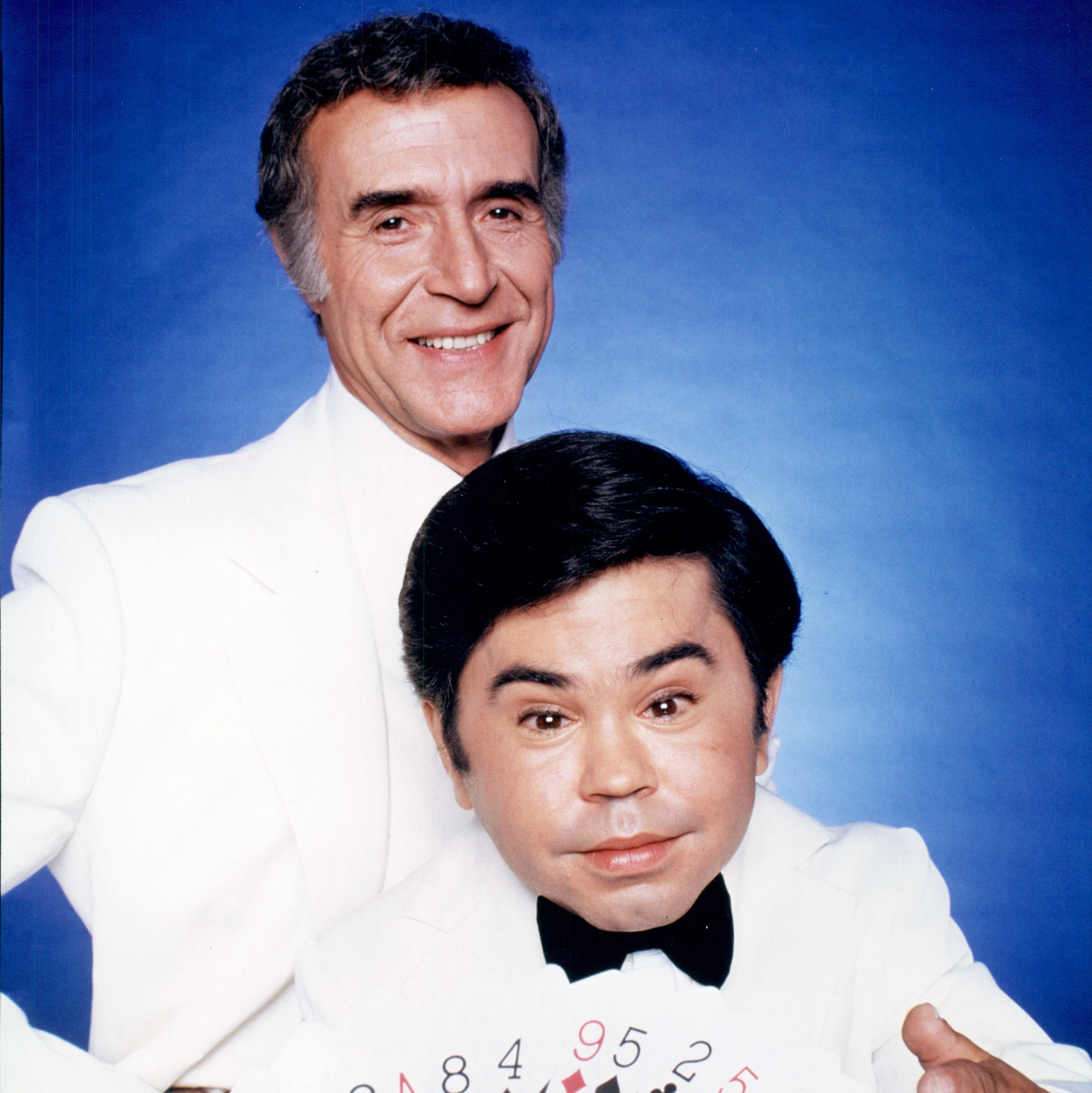 Ricardo Montalban and Herve Villechaize from Fantasy Island, 1980