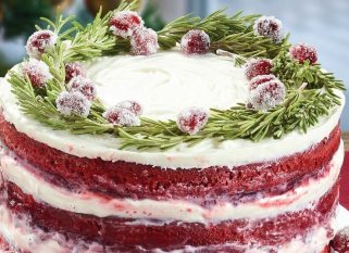 cranberry red velvet cake recipe