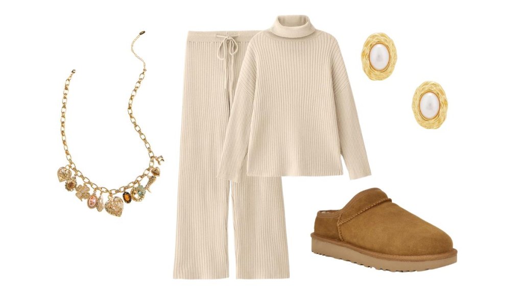 comfortable thanksgiving outfit loungewear