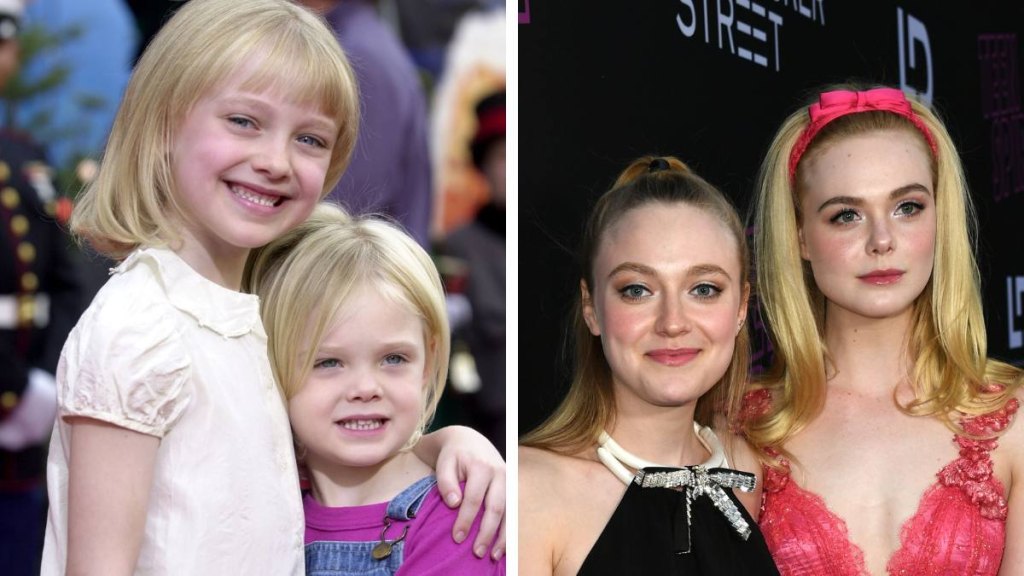 Elle and Dakota Fanning (Famous Siblings)