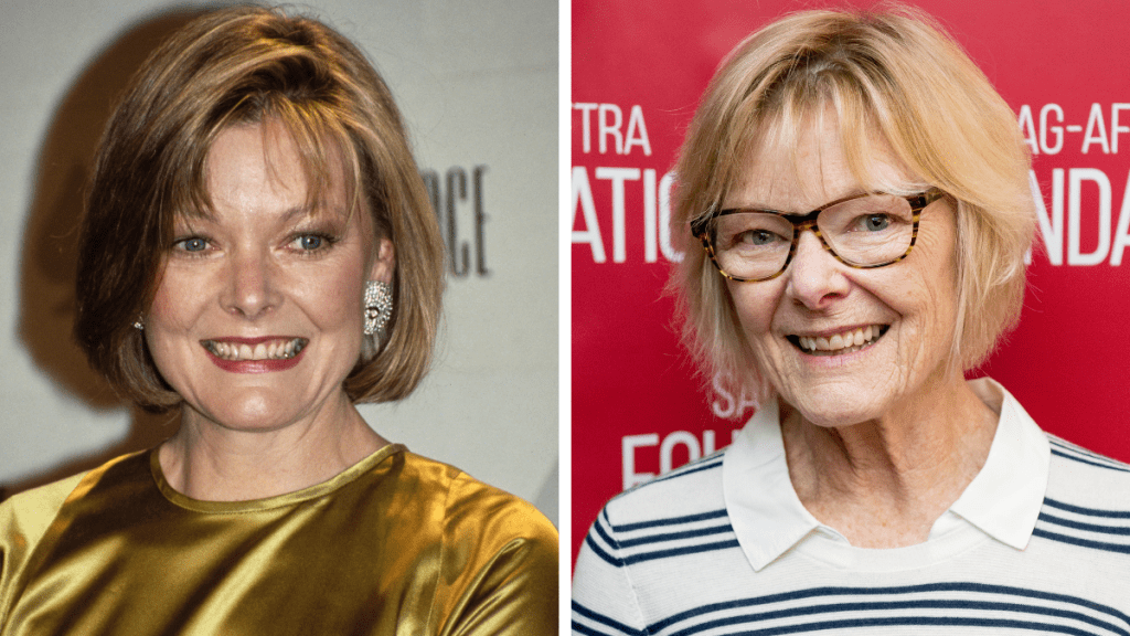 Jane Curtin Left: 1992; Right: 2018