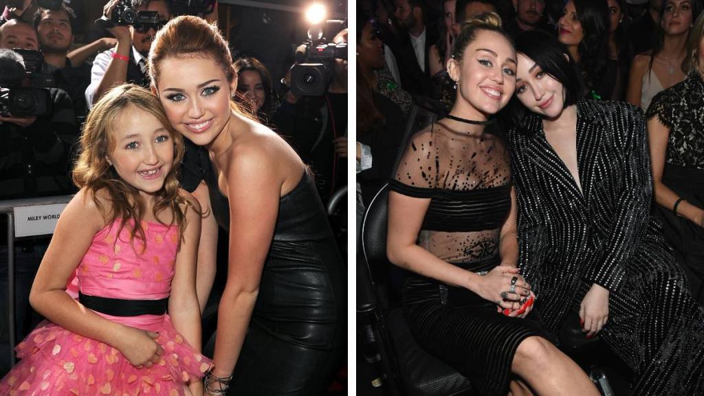 Miley and Noah Cyrus (Famous Siblings)