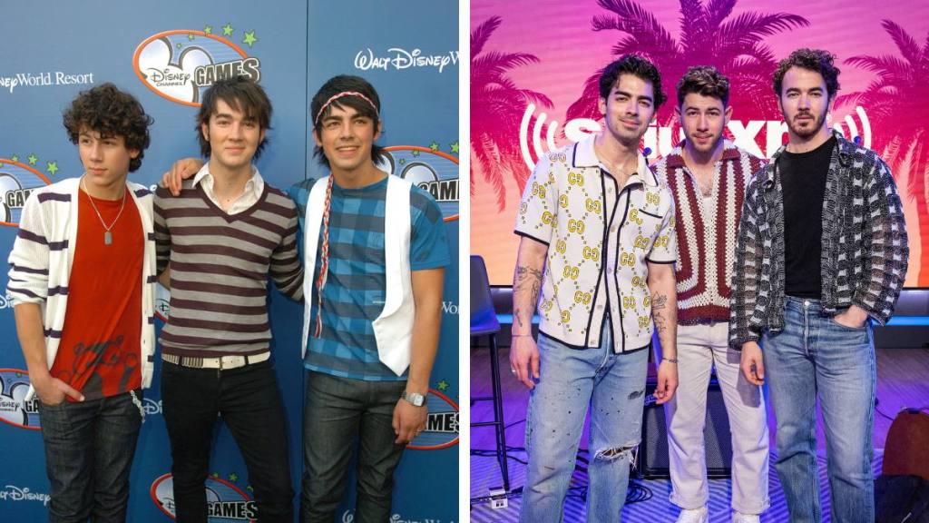 Kevin, Joe and Nick Jonas (Famous Siblings)