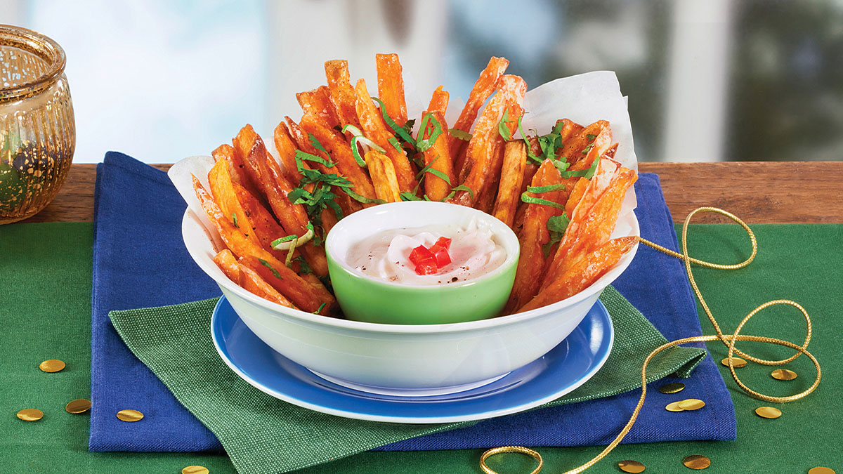 Chili-Spiced Sweet Potato Fries