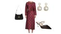 Christmas party outfit plaid