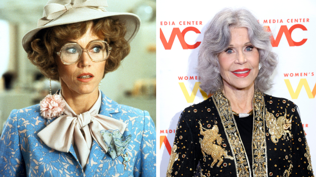 Jane Fonda in 1980 and 2023