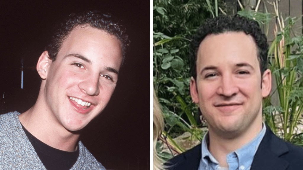 Ben Savage in 1998 and 2023