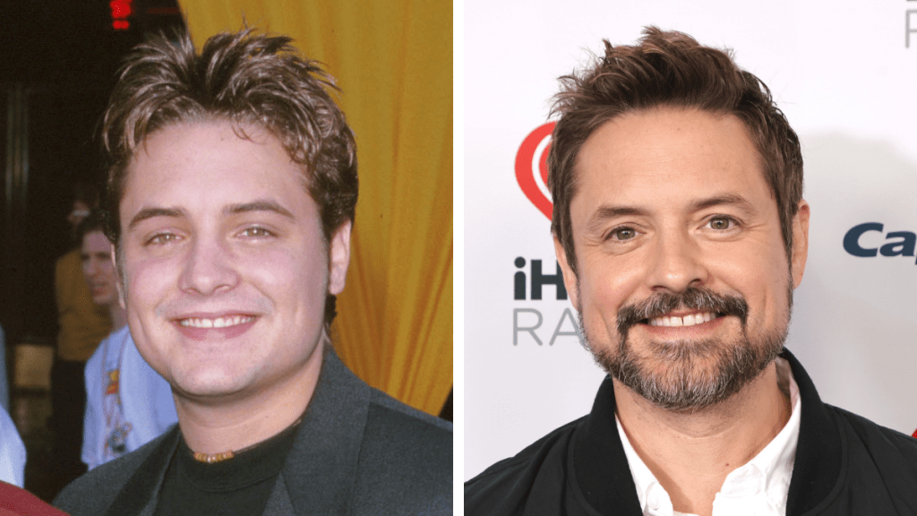 Will Friedle in 1999 and 2023
