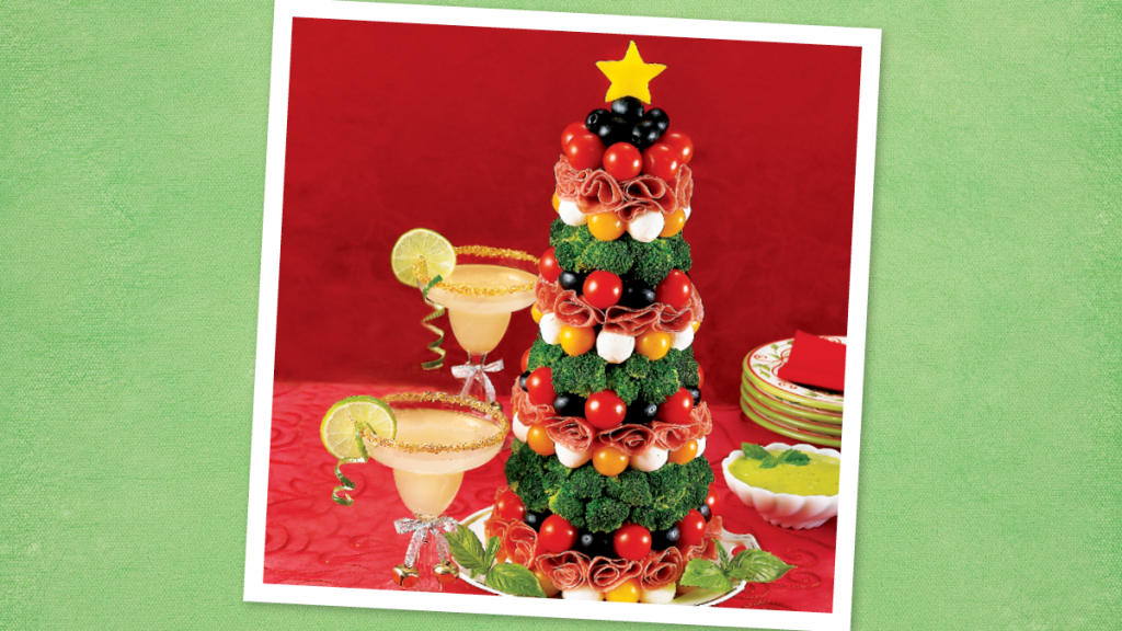 Antipasto Christmas Tree (Appetizers for Christmas)