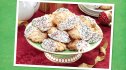 White Chocolate-Dipped Coconut Cookies (easy christmas cookie recipes with few ingredients)