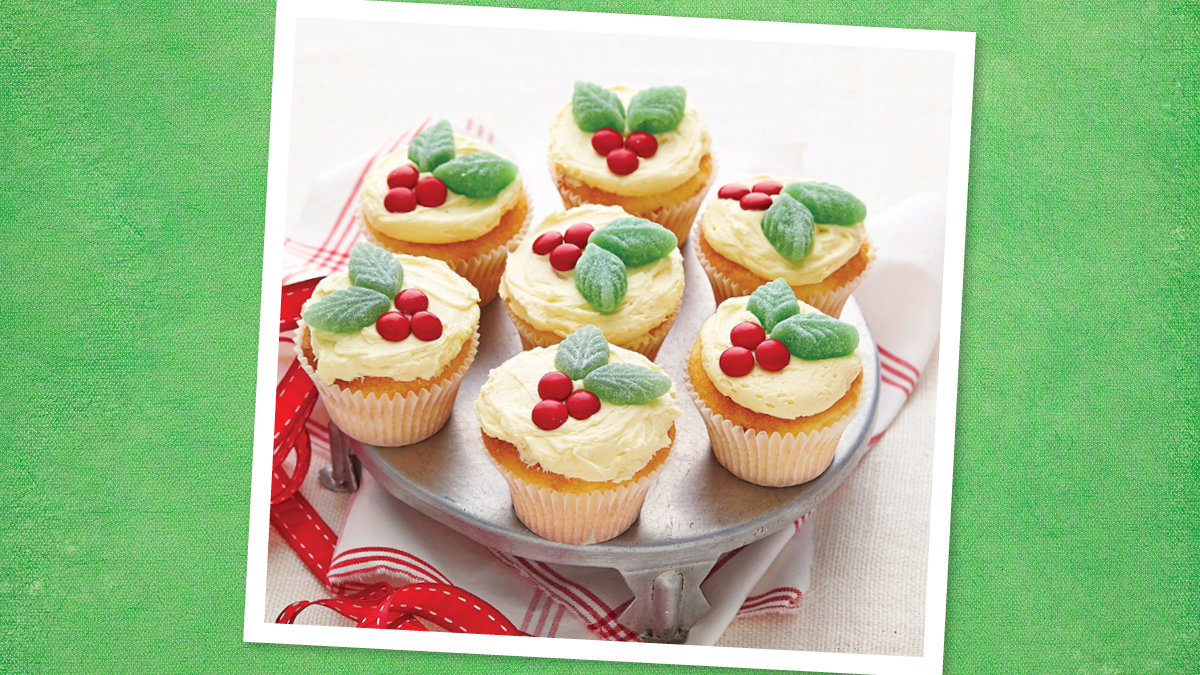 Eggnog Cupcakes (Christmas Cupcakes)