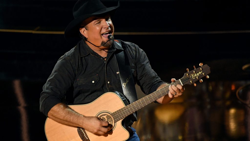 Garth Brooks performs onstage at the 2020 Billboard Music Awards