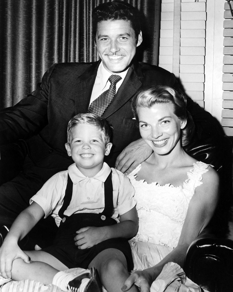 Guy Williams and his family