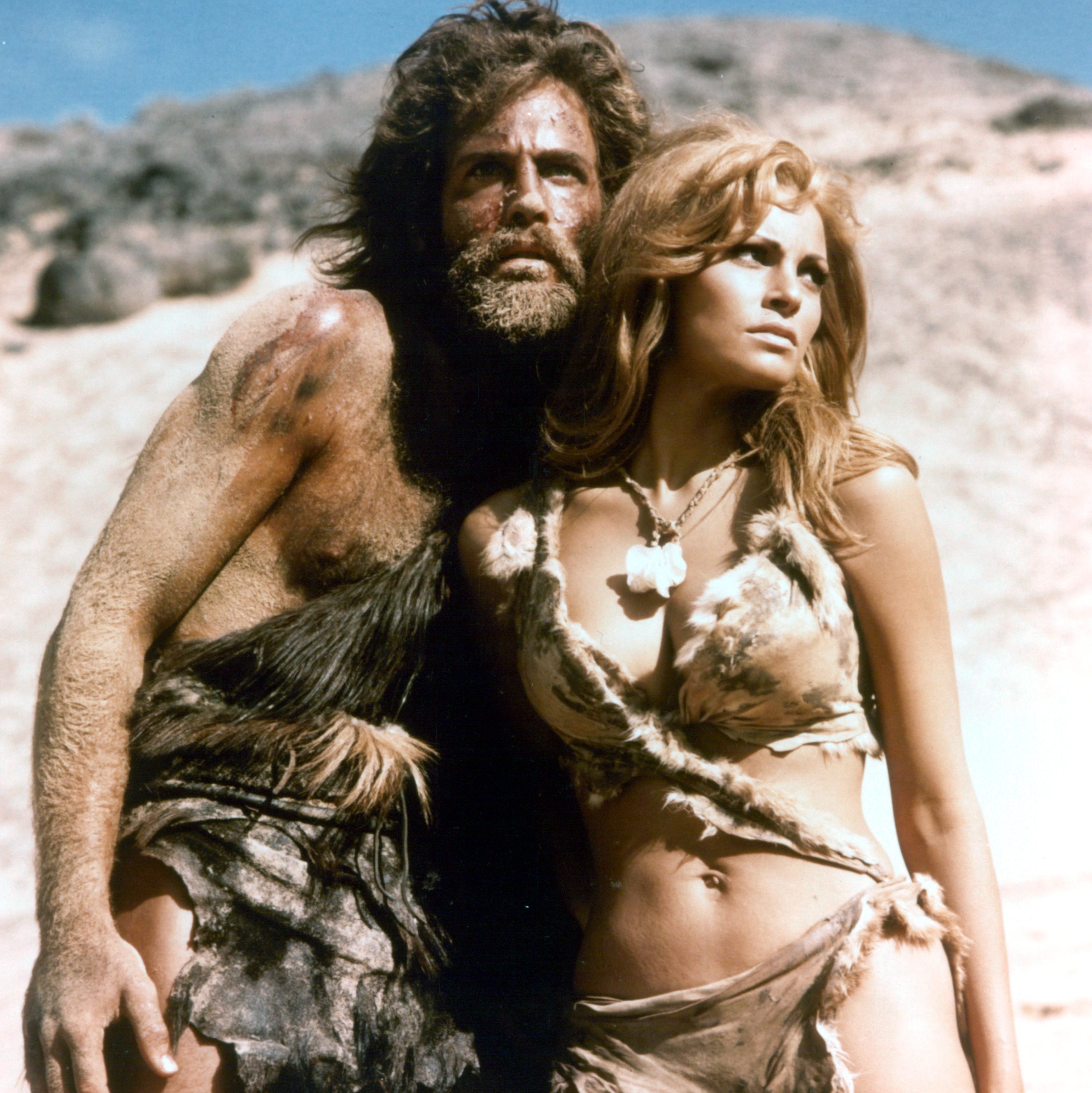 John Richardson and Raquel Welch, One Million Years B.C., 1966