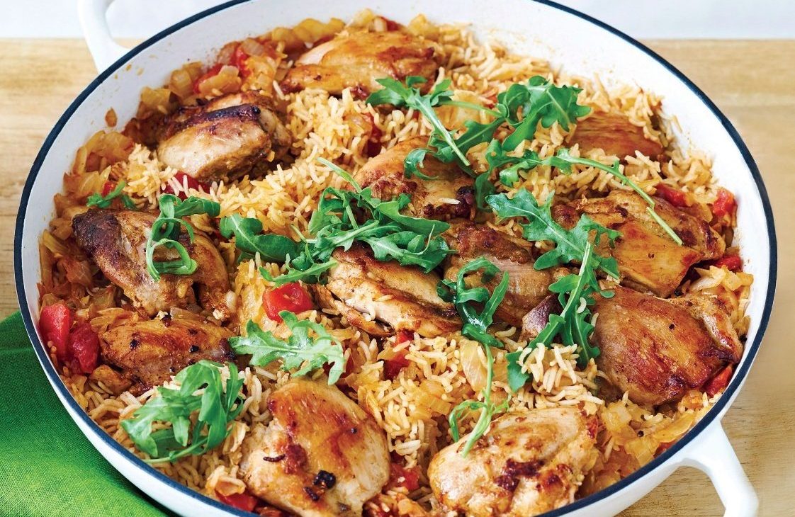Mediterranean chicken and rice recipe