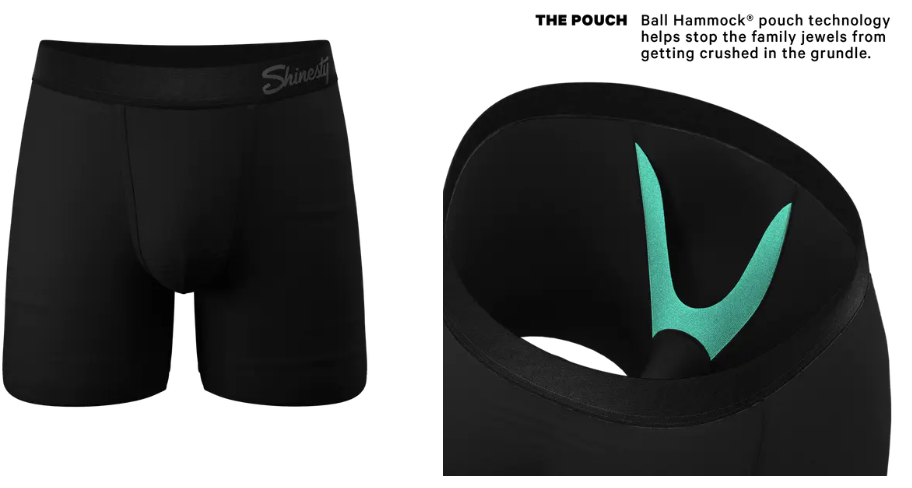 Shinesty Ball Hammock Pouch Underwear, Mens Trunk Underwear