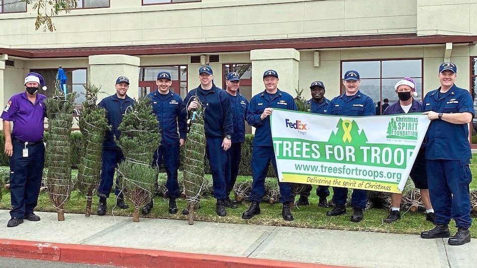 Trees for Troops program members