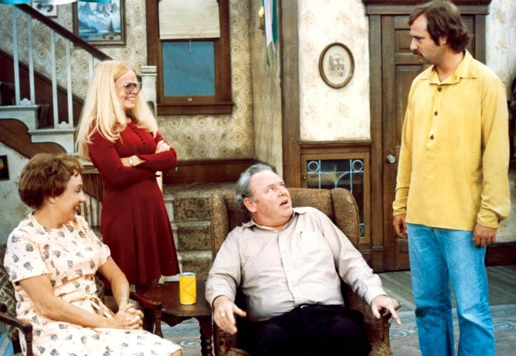 Cast of All in the Family Norman Lear show