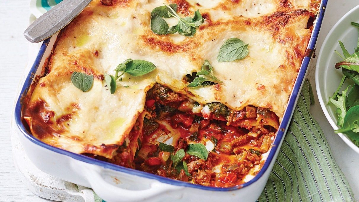 Double Cheese Lasagna Recipe