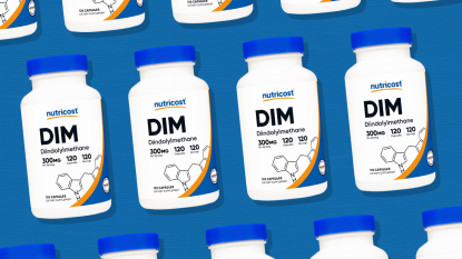 Nutricost's DIM supplement, which can help women experiencing symptoms of perimenopause and menopause.