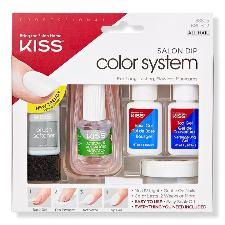KISS Salon Dip Professional Professional Dipping System Nail Dip Kit 