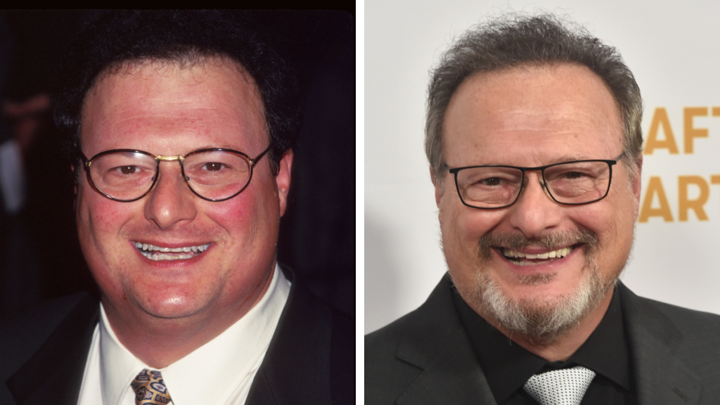 Wayne Knight in 1996 and 2023