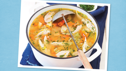 Chicken Vegetable Soup (Slow cooker chicken recipes)