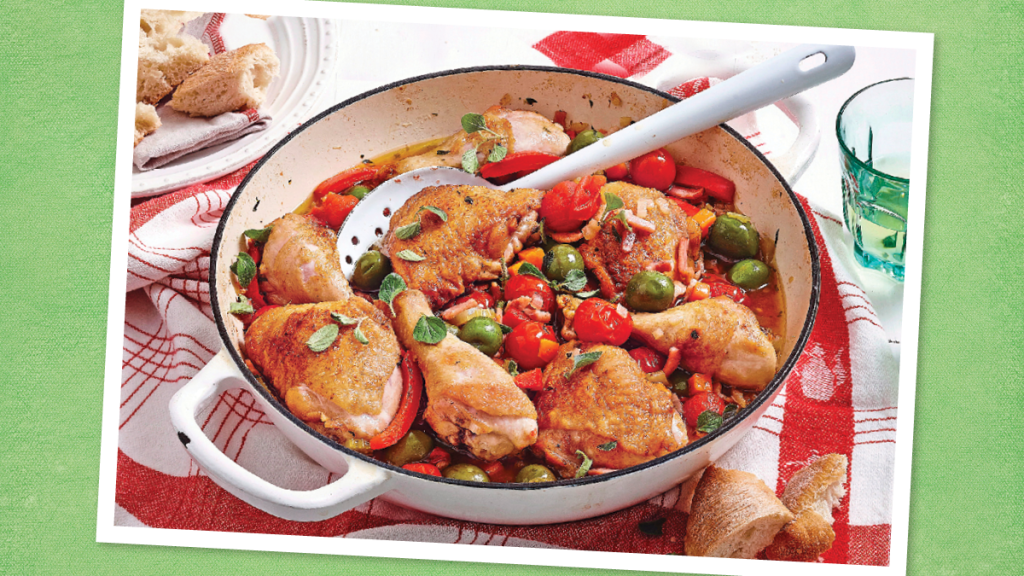 Slow-Cooker Chicken Cacciatore (Slow cooker chicken recipes)