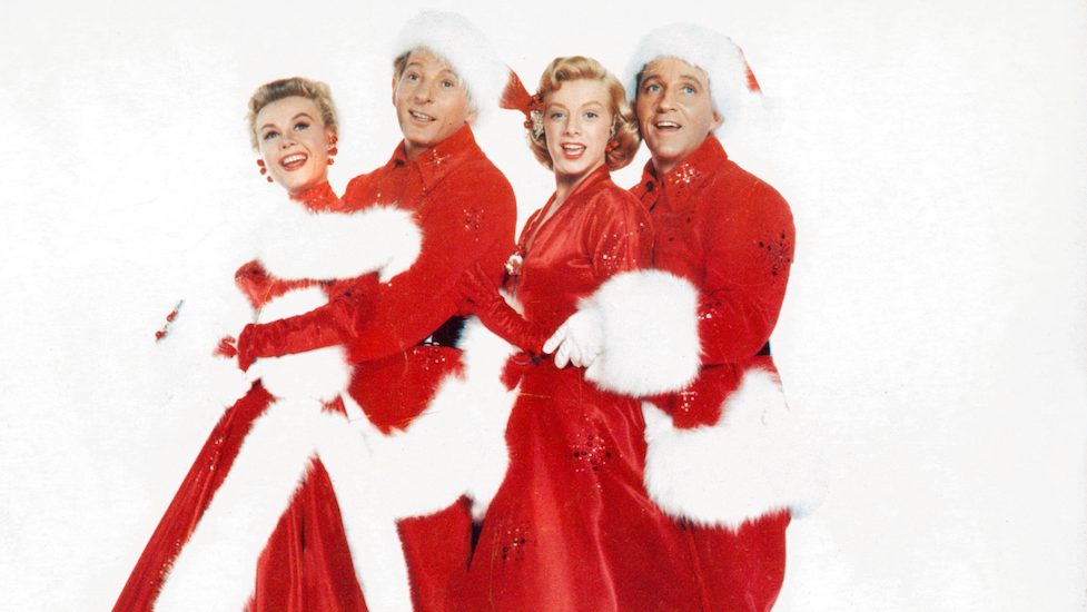 Promo shoot for White Christmas, 1954